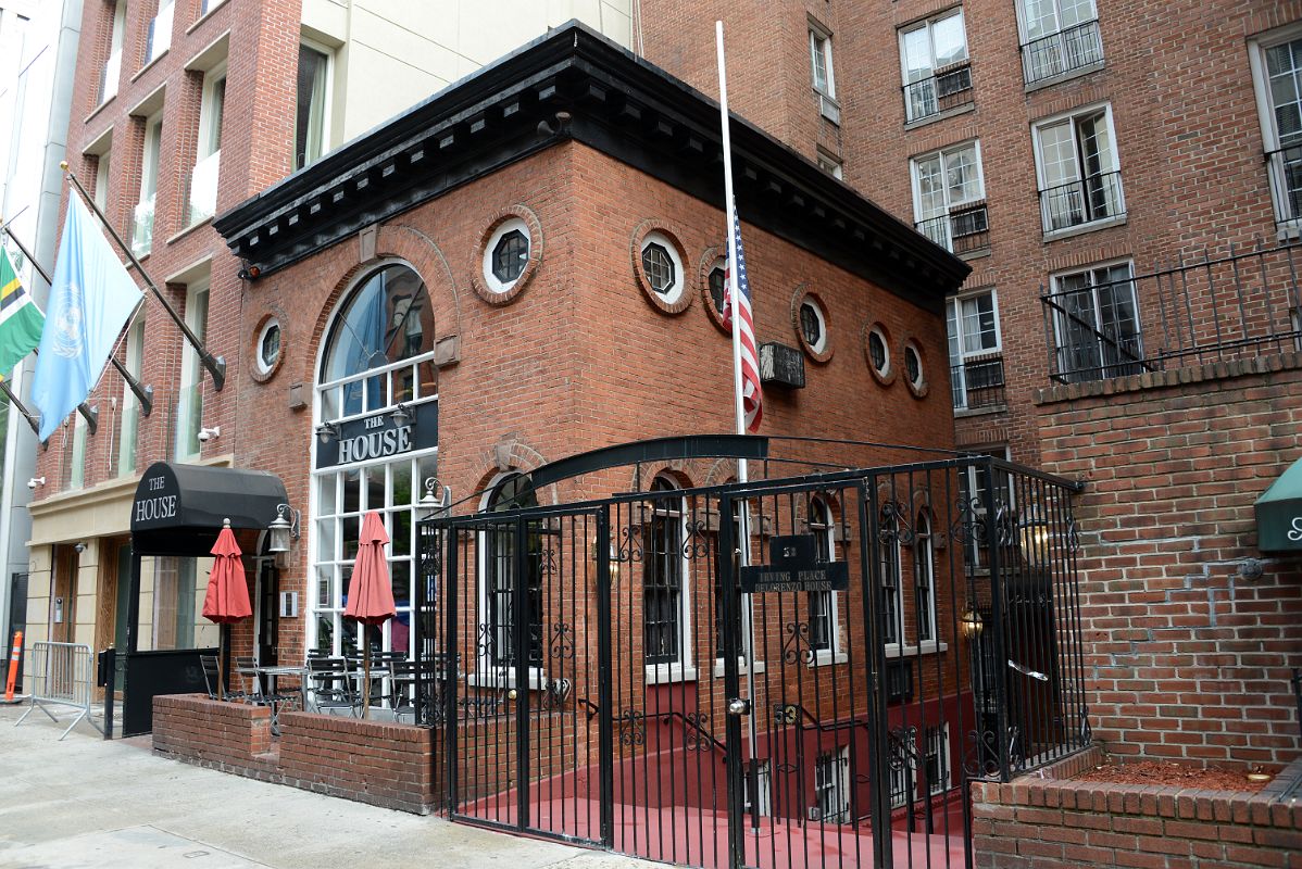 12 The House Restaurant In A Restored 1854 Carriage House At 121 E 17 St Near Union Square Park New York City